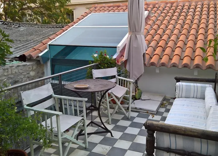 Under The Acropolis, Tiny Room, Big Terrace