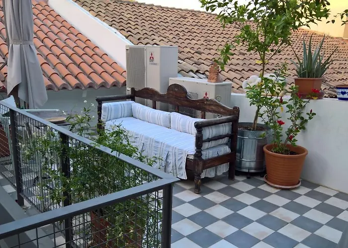 Under The Acropolis, Tiny Room, Big Terrace